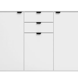 duero_komoda_3K2F_bijela Komoda DUERO 3K2F