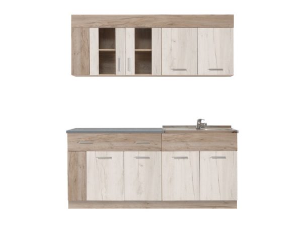 leona_kuhinja_siva_bijela Kuhinja LEONA 180