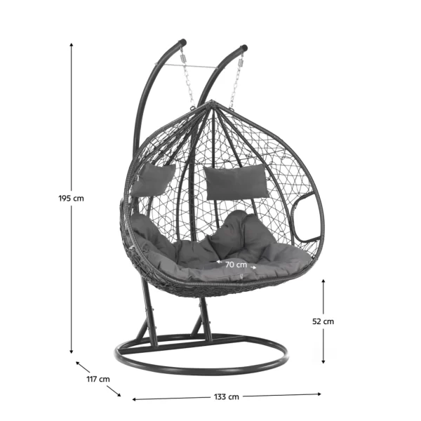 dalvea_fotelja_dupla_2 Viseća fotelja za dvoje DALVEA