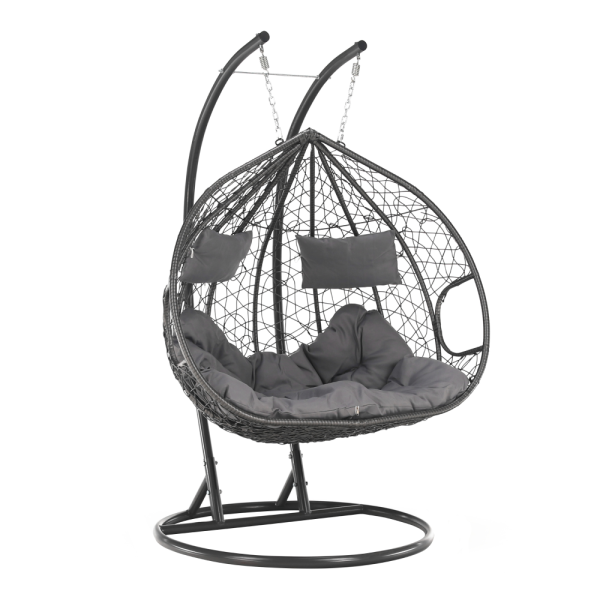 dalvea_viseca_bakrenocrvena Viseća fotelja za dvoje DALVEA