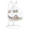 dalvea_viseca_bijelocvjetna Viseća fotelja za dvoje DALVEA