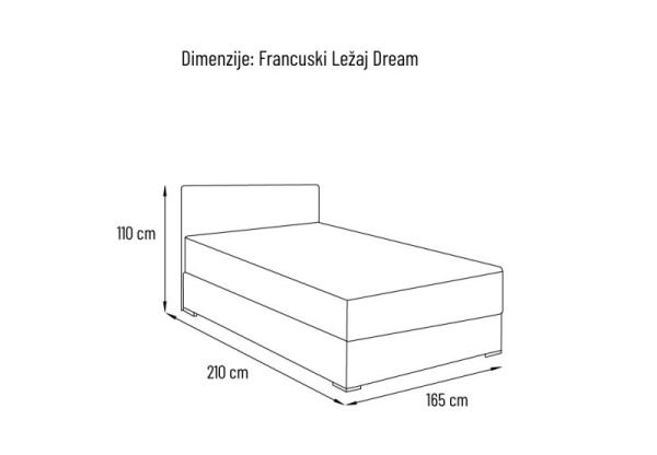 Francuski ležaj DREAM